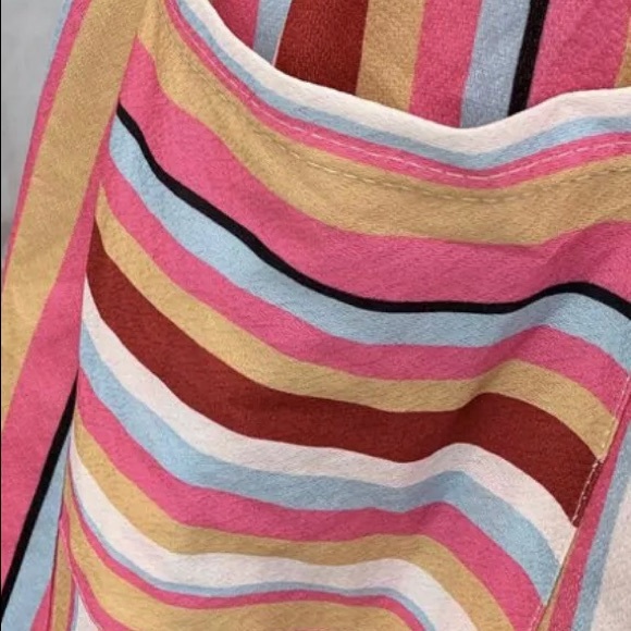 Boho stripped dress with front pockets - Picture 8 of 8